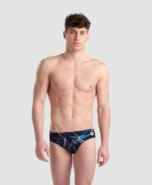 Arena Allover Brief Black / Multicolor | 06174-LQNT