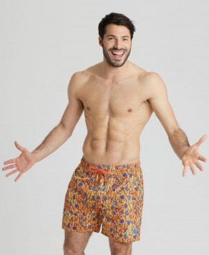 Arena Allover Print Beach Boxer Multicolor | 69135-GZQX