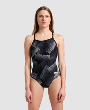 Arena Halftone Lightdrop Back One Piece Multicolor | 59408-IMPU