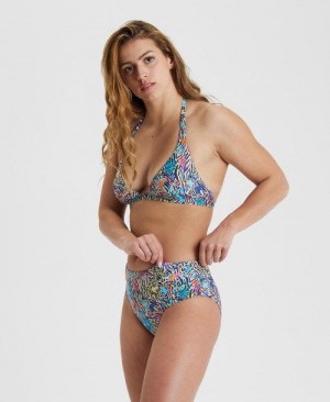 Arena Halterneck Bikini Multiprints Multicolor | 41576-MEDI