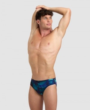 Arena Hero Camo Brief Green Multicolor | 03987-MYQT