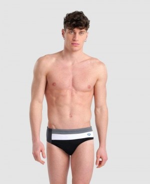 Arena Icons Panel Briefs Black | 64813-VBET