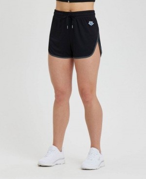 Arena Icons Taped Short Black / Black / Silver | 04237-YNOA