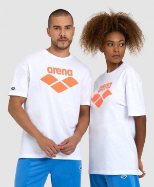 Arena Icons T-shirt White | 16740-LBSE