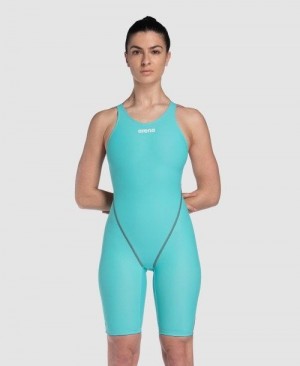 Arena Powerskin St Next Eco Open Back Turquoise | 15486-EOPD