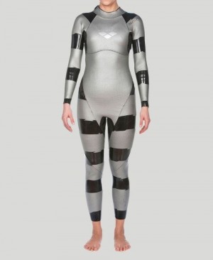 Arena Sams Carbon Triwetsuit Silver / Black | 27659-WPYV