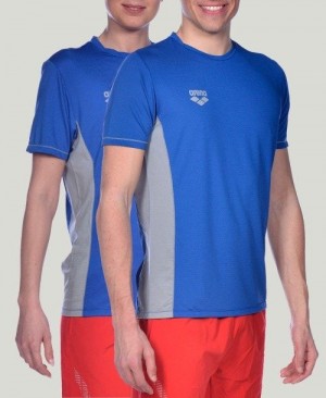 Arena Team Line Tech Short Sleeve Tee Royal | 90816-RTLO