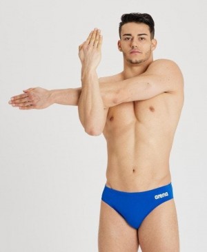 Arena Team Solid Brief Royal / White | 72164-WDEY