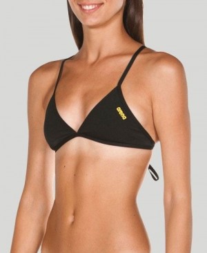 Arena Triangle Feel Top Black / Yellow | 86972-QGFT