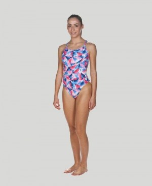 Arena Tropical Challenge Back - Maxlife Pink / White / Blue | 62397-TUCA