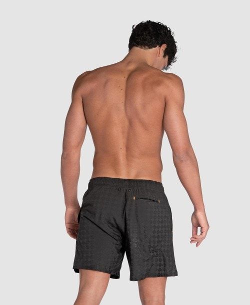 Arena 50th Anniversary Evo Beach Boxer Black Multicolor | 39142-DYJL