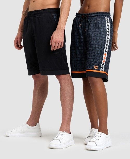 Arena 50th Anniversary Reversible Bermuda Black / Black Multicolor / White / Black | 37254-KBMT