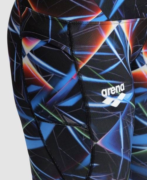 Arena Allover 7/8 Panel Tight Black / Multicolor | 37124-XQNV