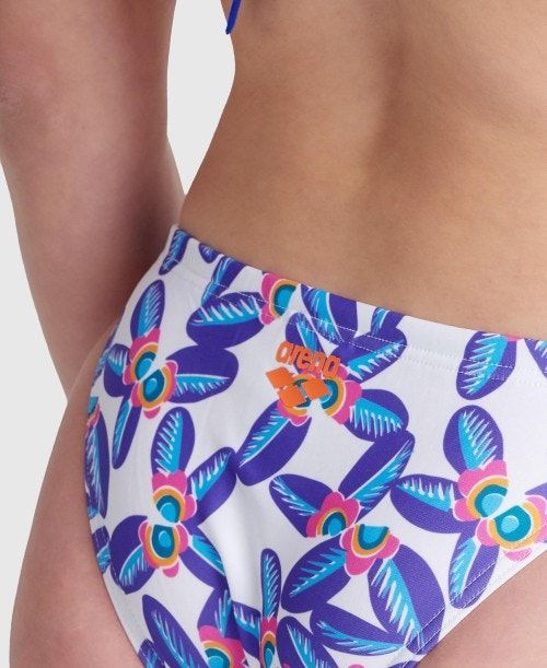 Arena Allover Swim Bottom Blue Multicolor | 82459-AIWF