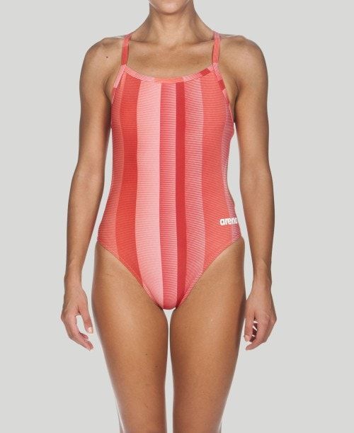 Arena Blended Stripe Challenge Back - Maxlife Red | 19263-EKBJ