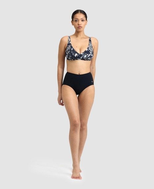 Arena Bodylift Francy Two Piece Black / White Multicolor | 63041-SFKW