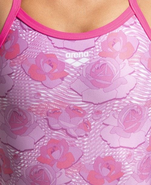 Arena Breast Cancer Awareness Challenge Back One Piece Multicolor | 96708-IYMG