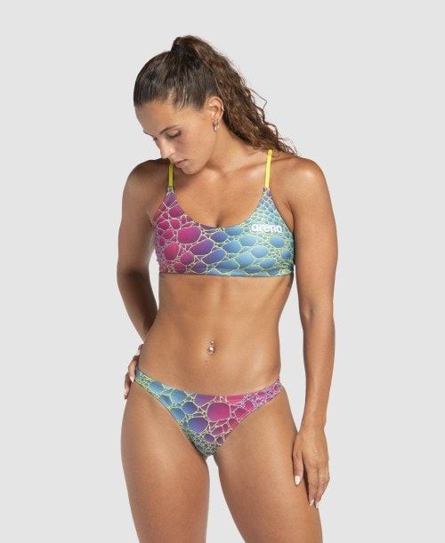 Arena Caimano Limited Edition Two Piece Bikini Multicolor | 86249-HUPQ