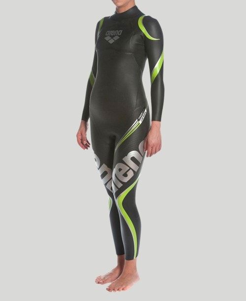 Arena Carbon Triwetsuit Black | 09231-XWQO