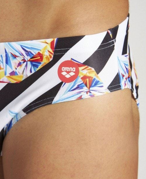 Arena Crazy Diamonds Brief Black / White Multicolor | 96285-WEQI