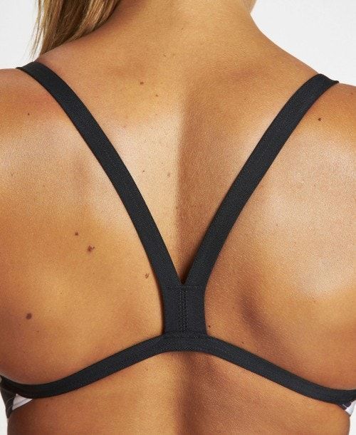 Arena Crazy Diamonds Challenge Back One Piece Black / White Multicolor | 62103-YLIH