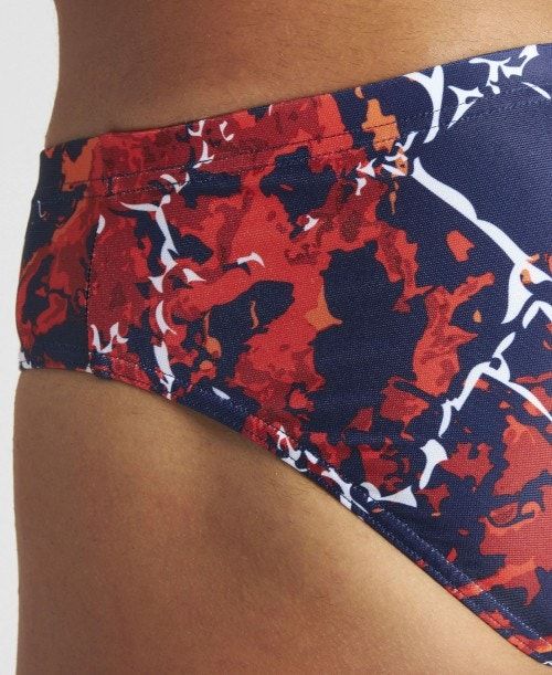 Arena Earth Texture Brief Navy / Red Multicolor | 51280-VCJP