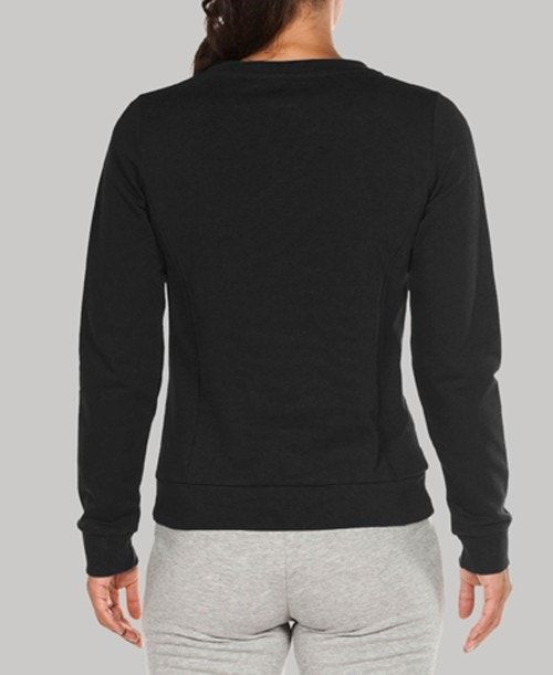 Arena Essential Crew Sweat Black | 53804-YONE