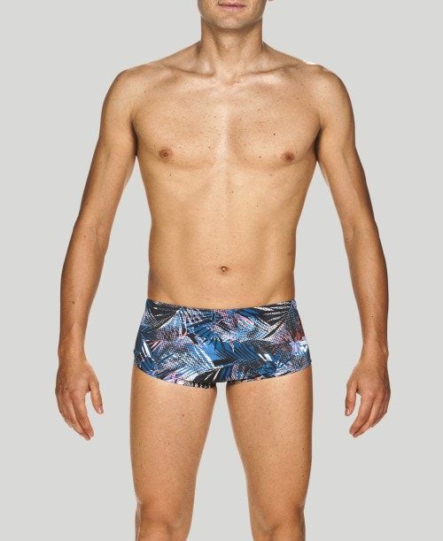 Arena Floral Allover Square Short - Maxlife Navy / Multicolor | 96403-KERT