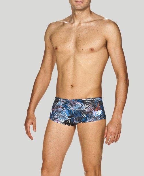 Arena Floral Allover Square Short - Maxlife Navy / Multicolor | 96403-KERT