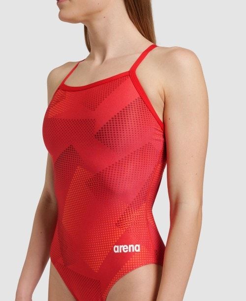 Arena Halftone Lightdrop Back One Piece Multicolor | 83675-BSFD