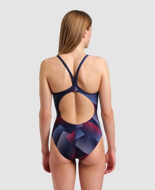 Arena Halftone Lightdrop Back One Piece Multicolor | 83190-FORU