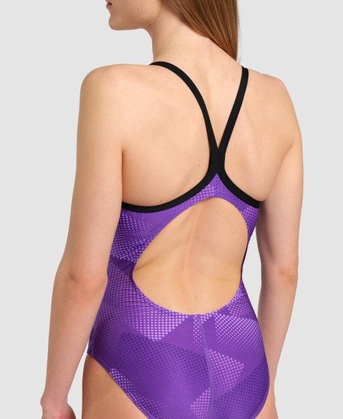 Arena Halftone Lightdrop Back One Piece Multicolor | 51079-KWFT