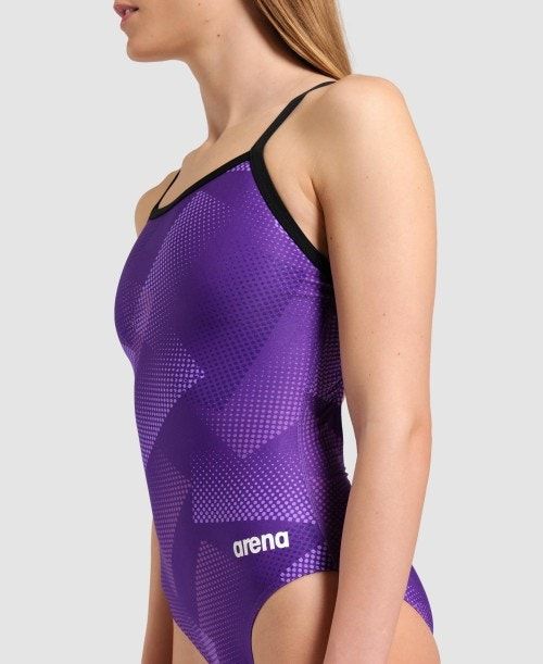 Arena Halftone Lightdrop Back One Piece Multicolor | 51079-KWFT