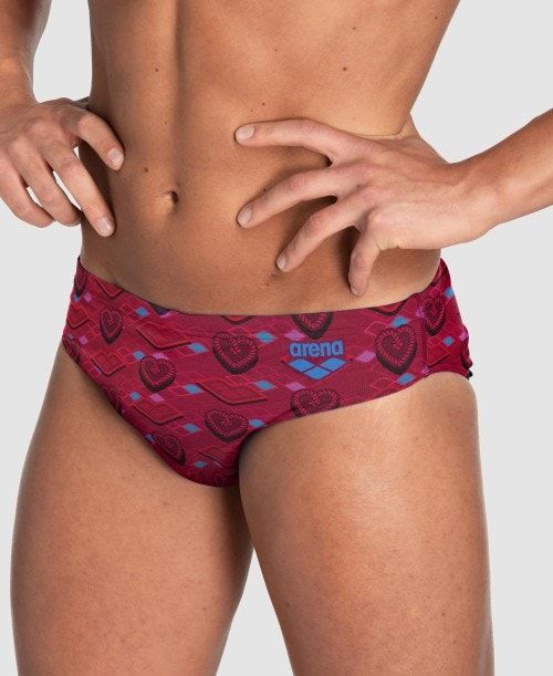 Arena Hearts Print Of The Month Brief Multicolor | 53986-INXU