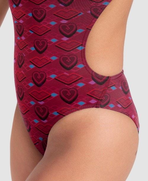 Arena Hearts Print Of The Month Challenge Back Multicolor | 57062-WVGD