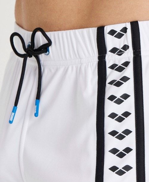 Arena Icons Beach Bermuda Short White / Black | 15839-TNUI