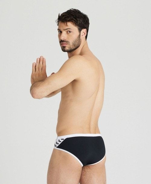 Arena Icons Brief Black / White | 20589-GNAK