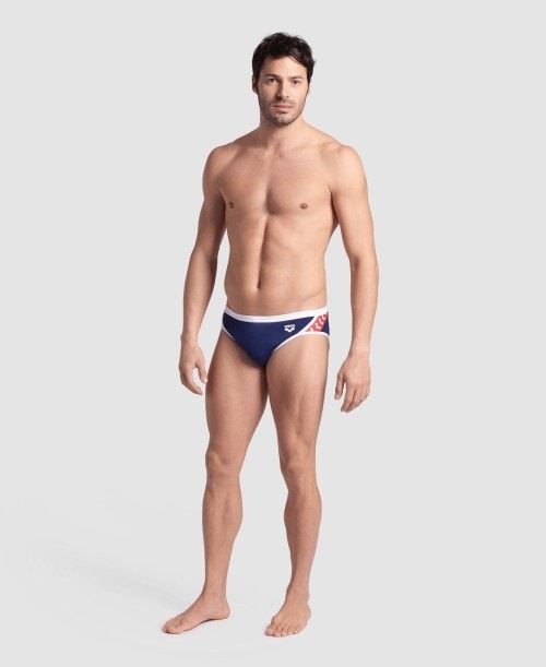 Arena Icons Brief Navy / White / Red Multicolor | 95420-FYSD