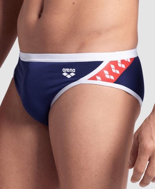 Arena Icons Brief Navy / White / Red Multicolor | 95420-FYSD