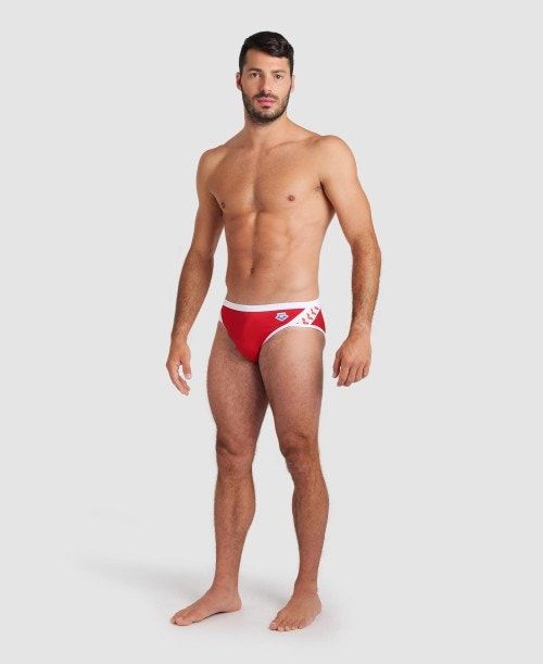 Arena Icons Brief Red / White | 38497-ZSDQ