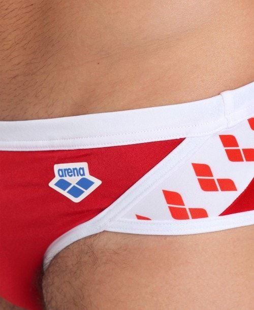 Arena Icons Brief Red / White | 38497-ZSDQ