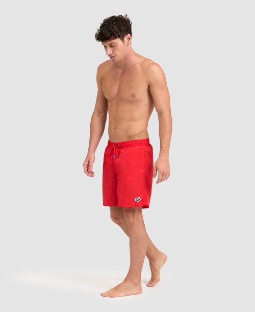 Arena Icons Solid Boxer Red | 62509-ZWGU