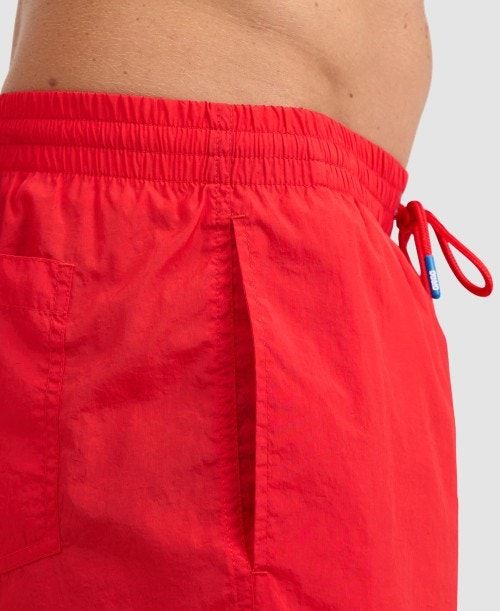 Arena Icons Solid Boxer Red | 62509-ZWGU