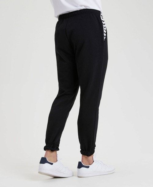 Arena Icons Solid Pant Black / White / Black | 86932-XJYG