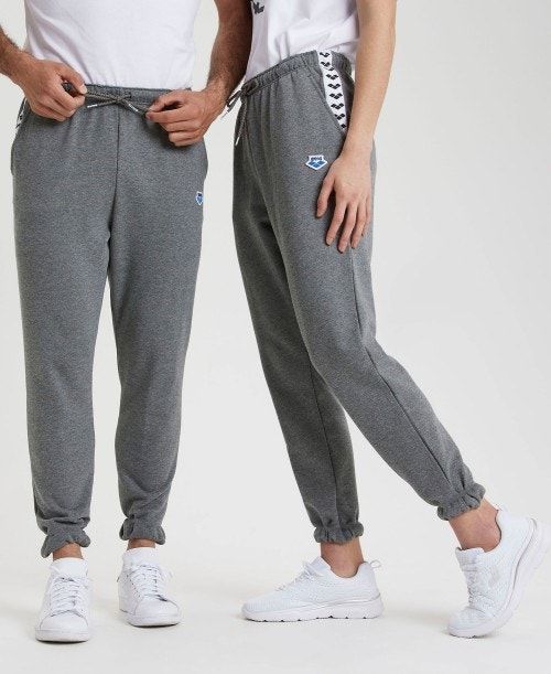 Arena Icons Solid Pant White / Black | 51873-JXTC