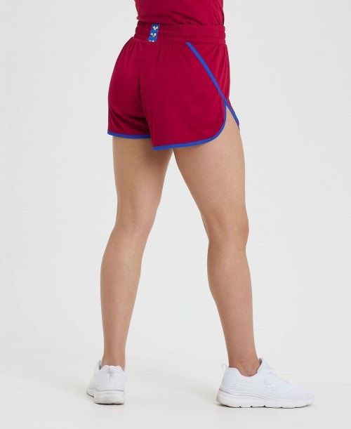 Arena Icons Taped Short Burgundy / Blue | 95720-EAKN