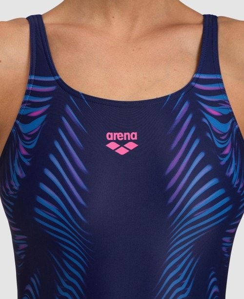 Arena Imprint U Back One Piece Multicolor | 06958-DXWG