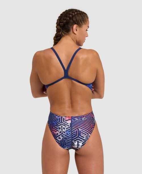 Arena Kikko Pro Challenge Back One Piece Multicolor | 38754-HLPR