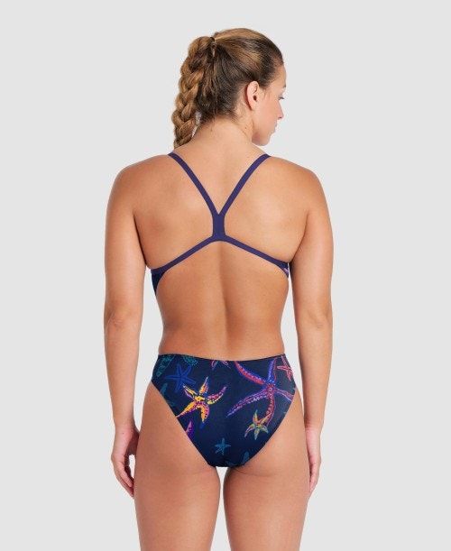 Arena Lydia Jacoby Capsule Collection Challenge Back - Starfish Multicolor | 69207-AYUL