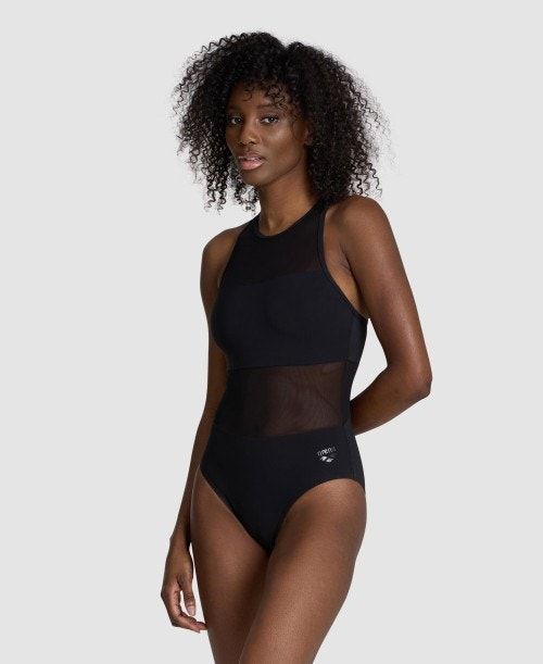 Arena Mesh Panel Vent Back One Piece Multicolor | 29140-GYFZ